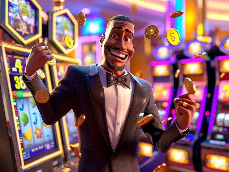 Tampilan permainan Wild Bandito dengan gulungan slot dan simbol-simbol bertema petualang
